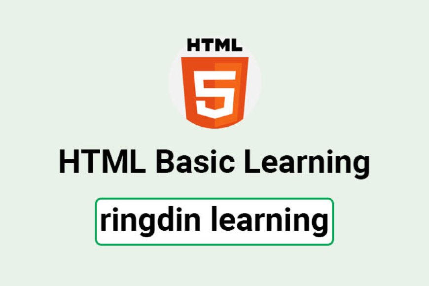 HTML Basic Learning